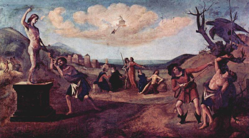 Piero di Cosimo Myth of Prometheus Norge oil painting art